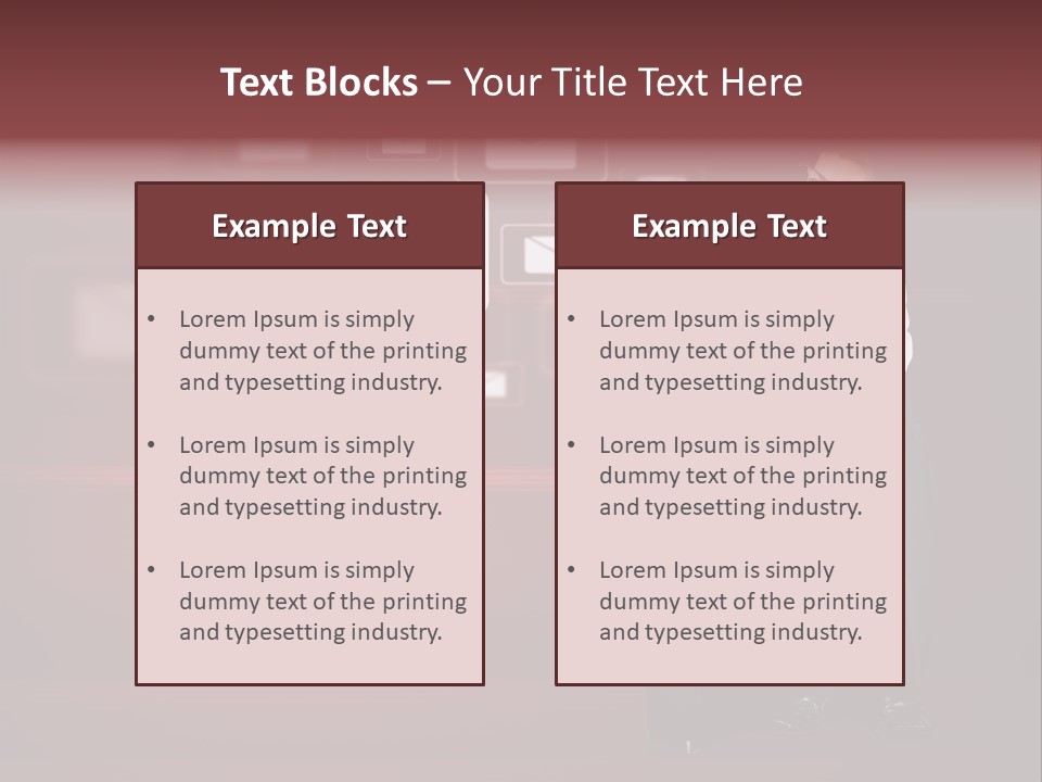 Symbol Technology Modern PowerPoint Template