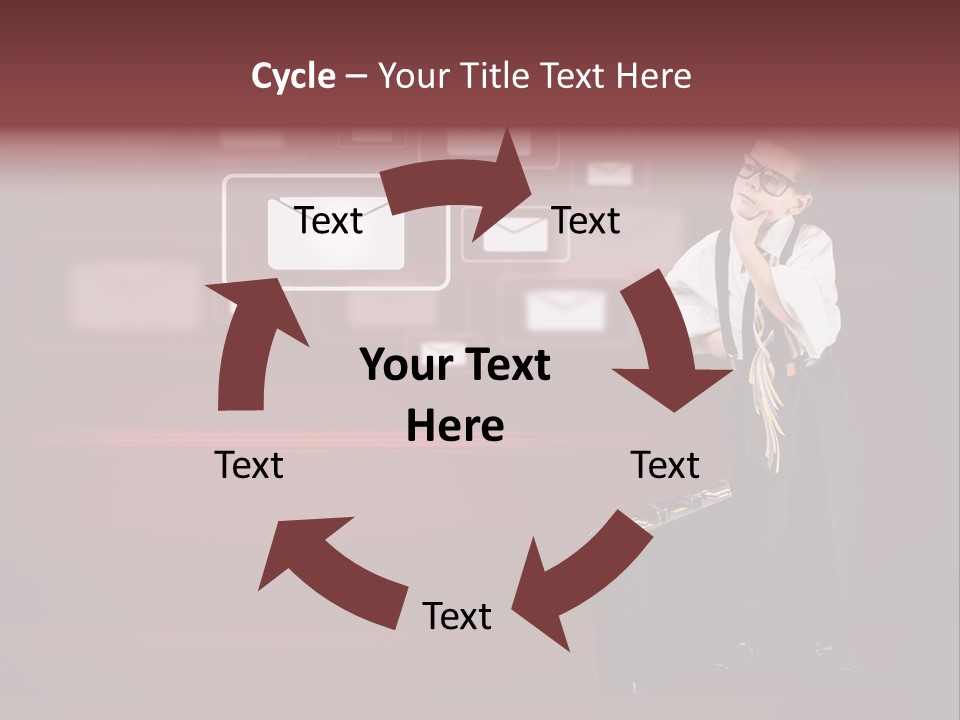 Symbol Technology Modern PowerPoint Template