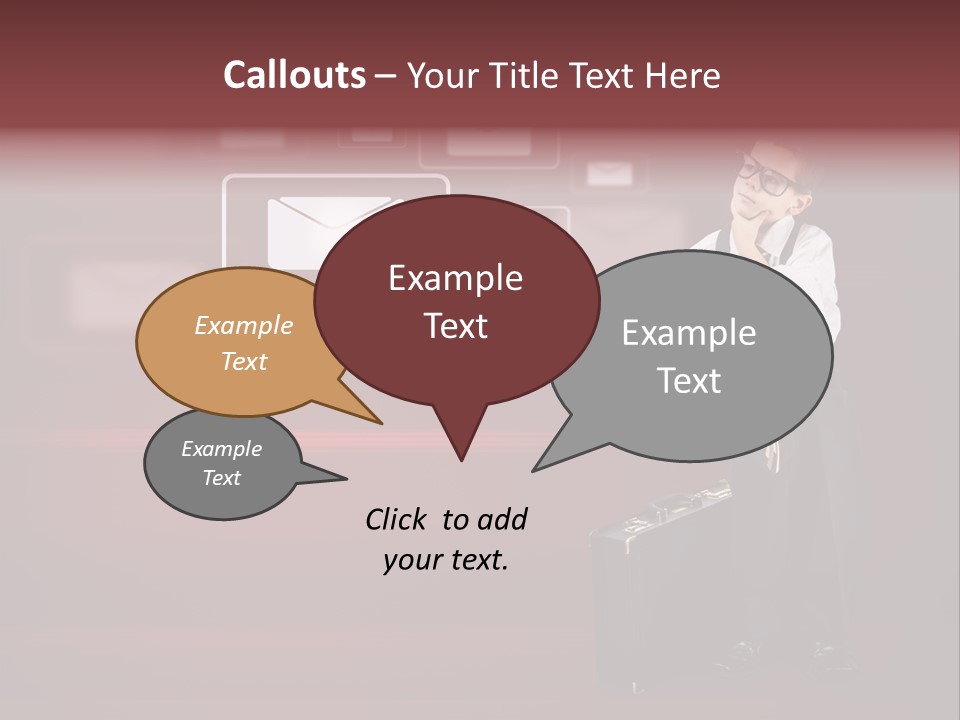 Symbol Technology Modern PowerPoint Template