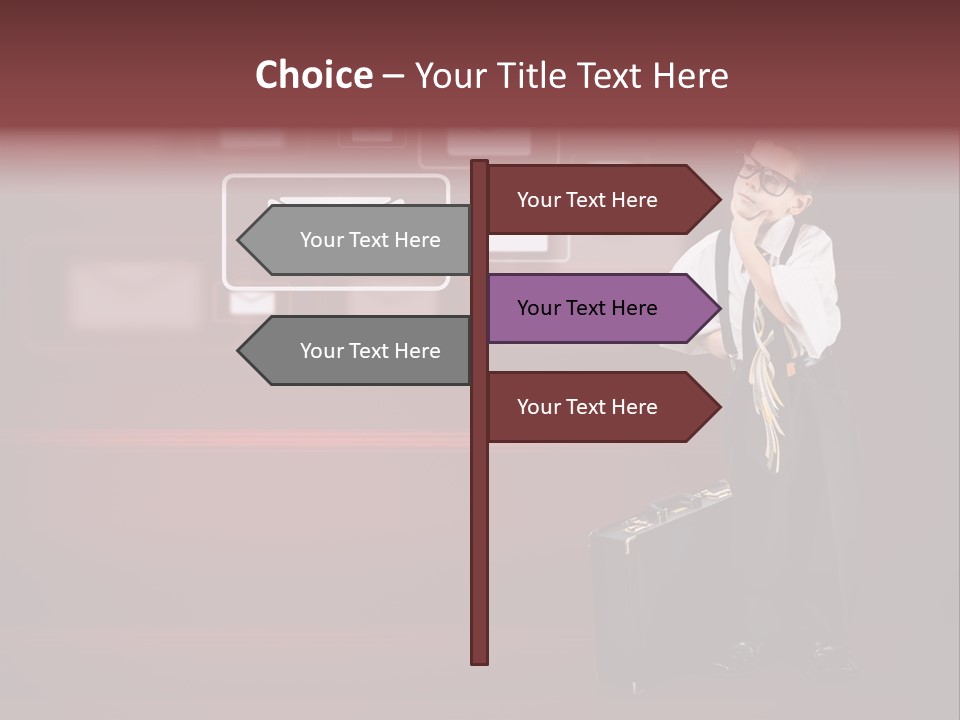 Symbol Technology Modern PowerPoint Template