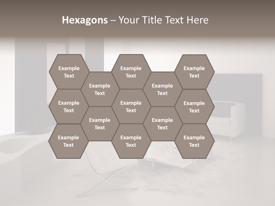 Design Office Window PowerPoint Template