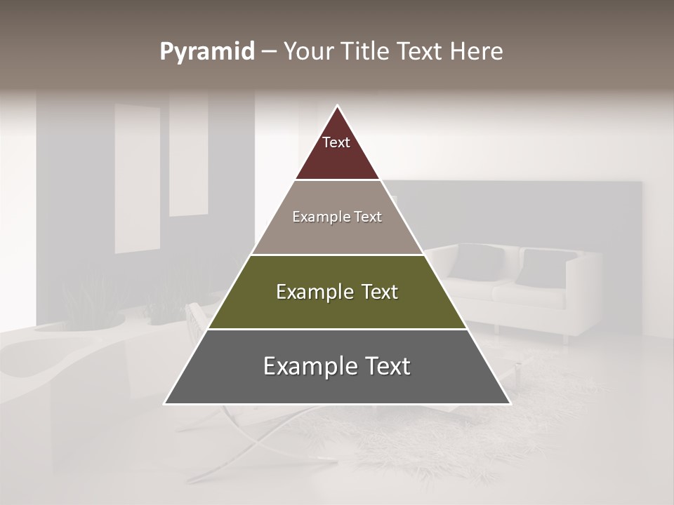 Design Office Window PowerPoint Template