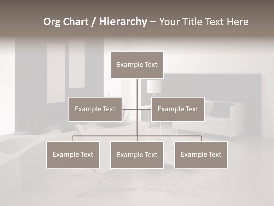 Design Office Window PowerPoint Template