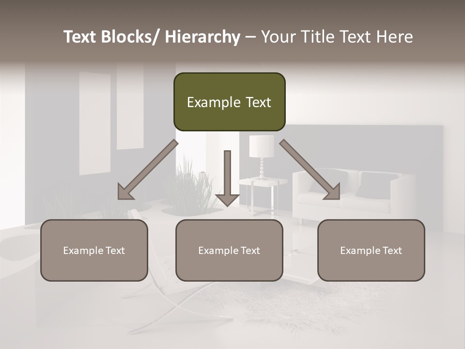 Design Office Window PowerPoint Template