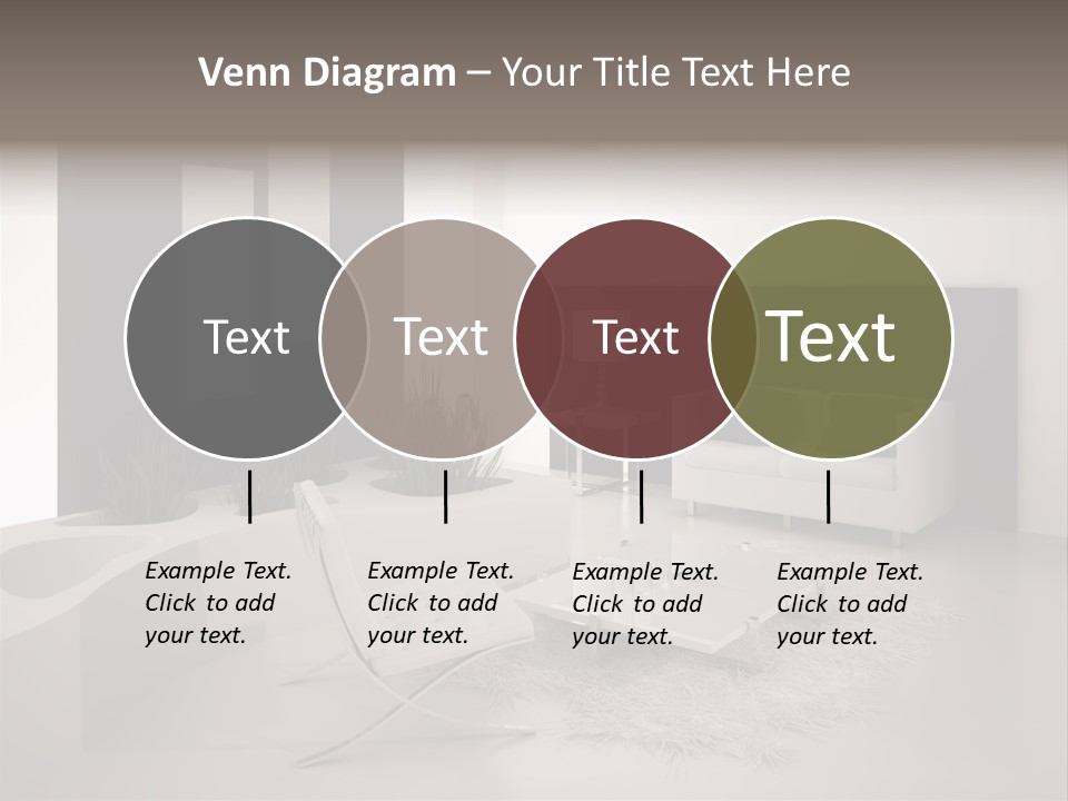Design Office Window PowerPoint Template