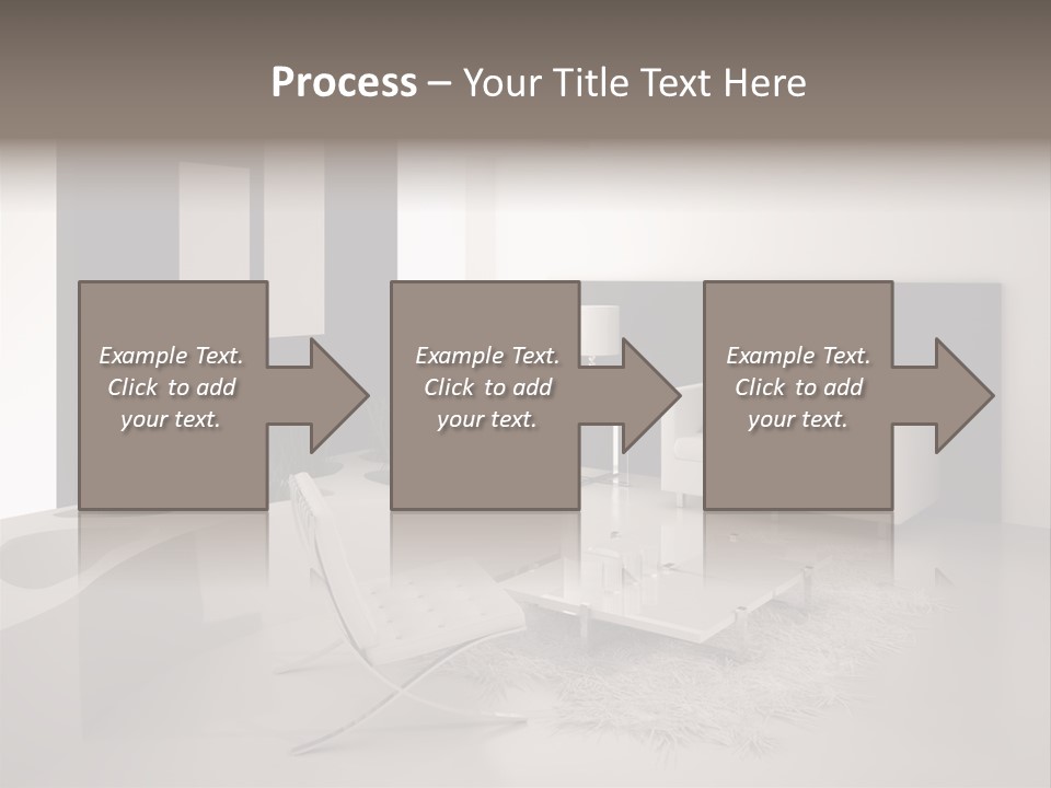 Design Office Window PowerPoint Template