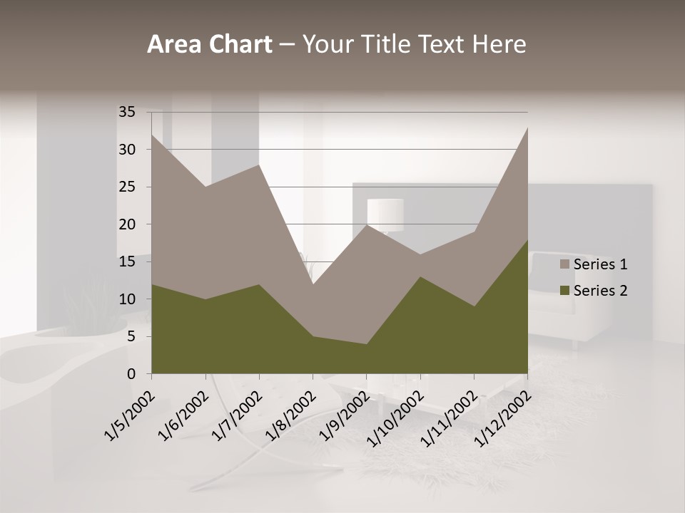 Design Office Window PowerPoint Template