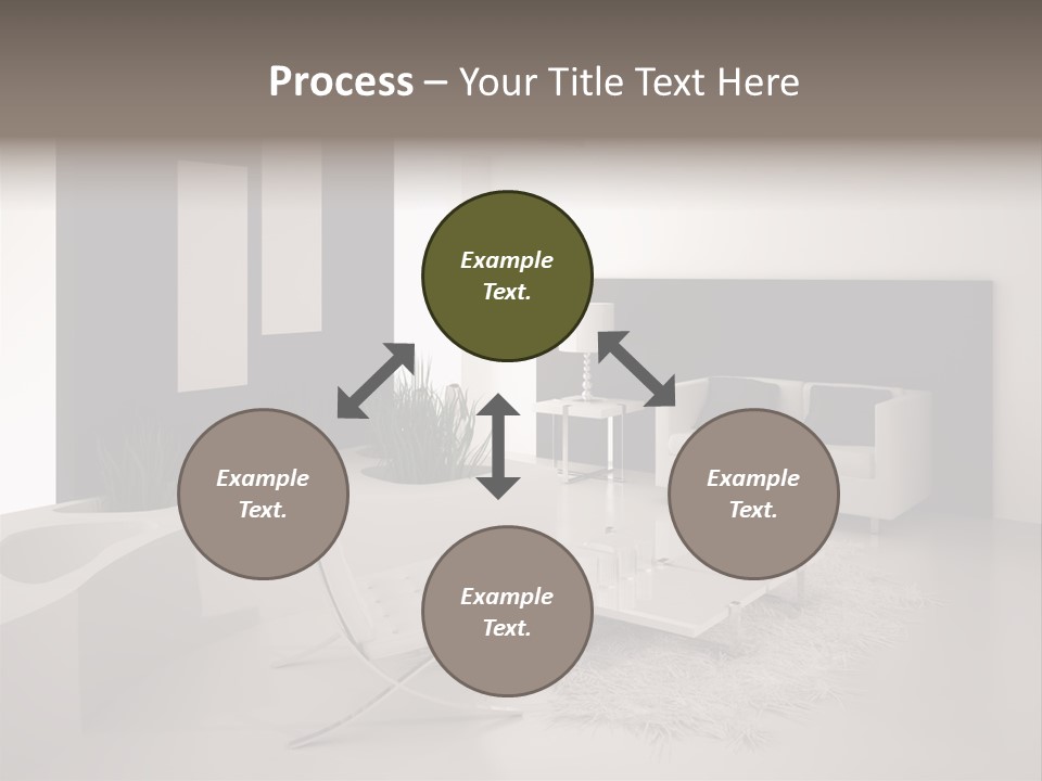 Design Office Window PowerPoint Template