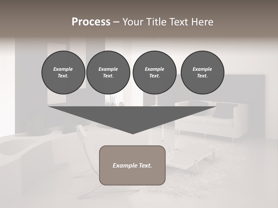 Design Office Window PowerPoint Template