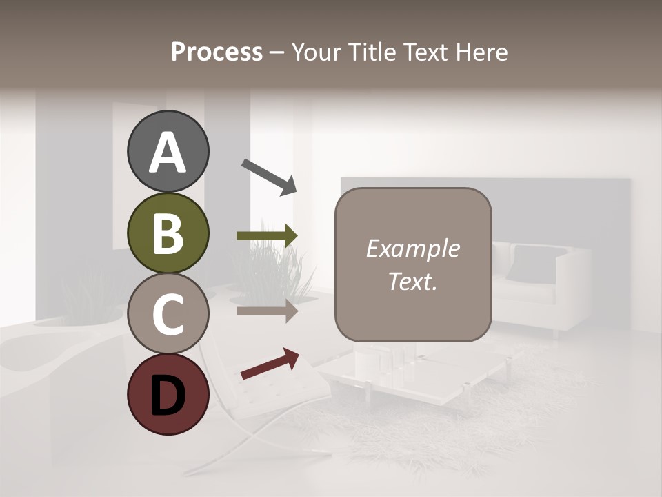 Design Office Window PowerPoint Template
