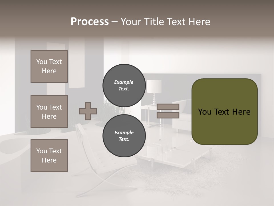 Design Office Window PowerPoint Template
