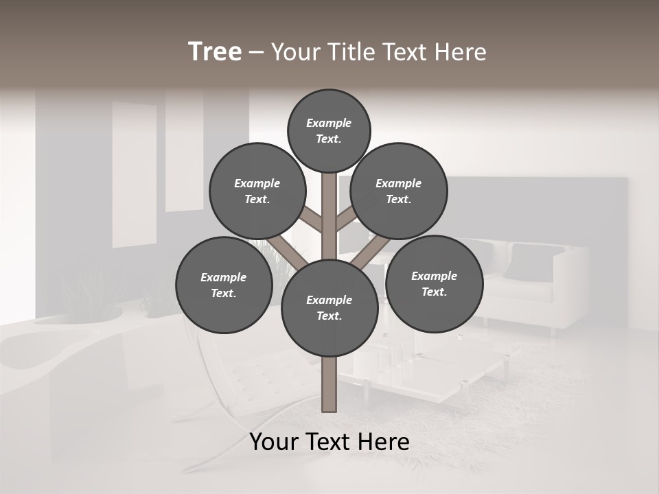 Design Office Window PowerPoint Template