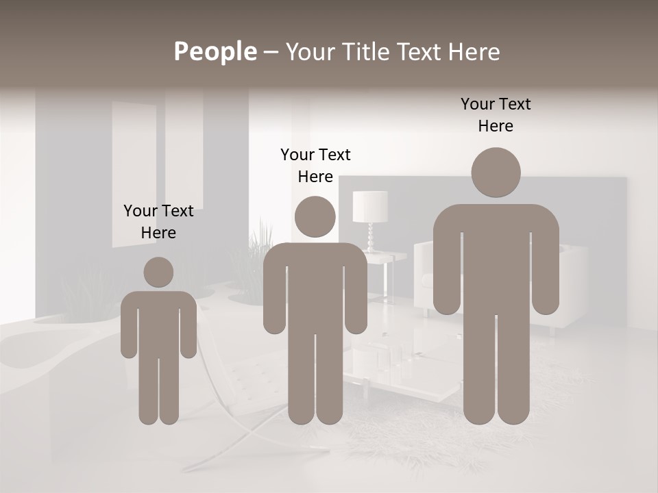 Design Office Window PowerPoint Template