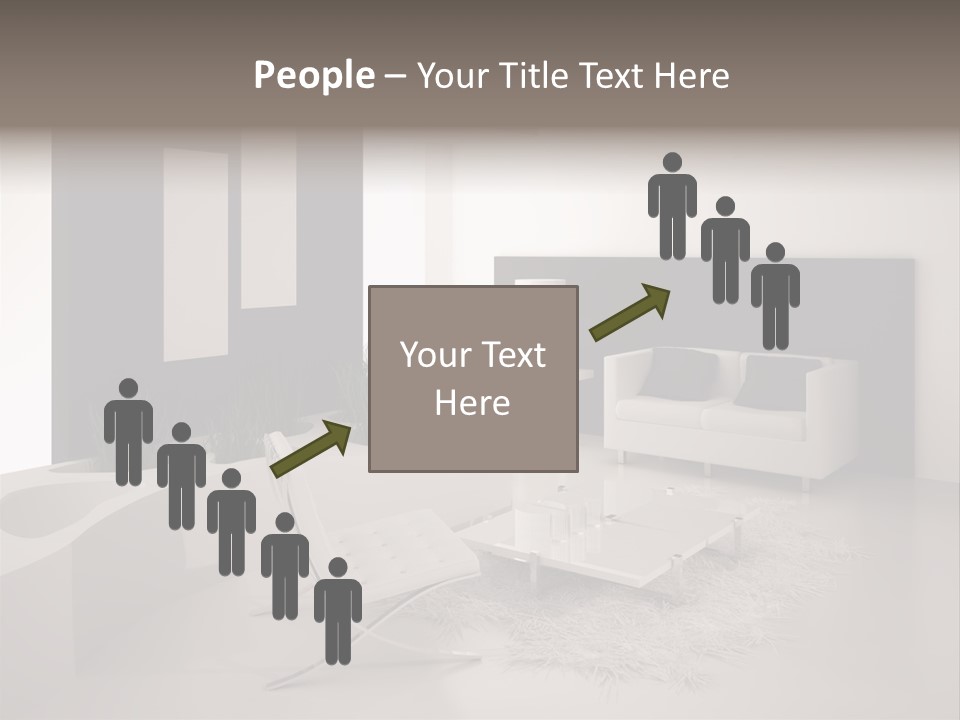 Design Office Window PowerPoint Template