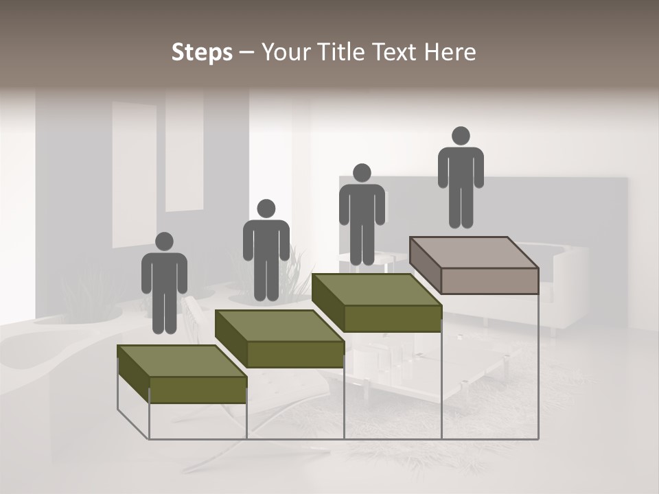 Design Office Window PowerPoint Template