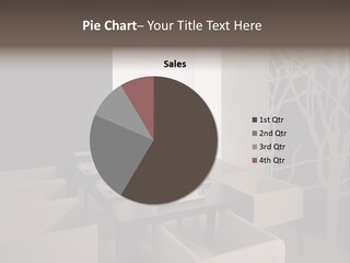 Wood Contemporary Window PowerPoint Template