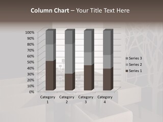 Wood Contemporary Window PowerPoint Template