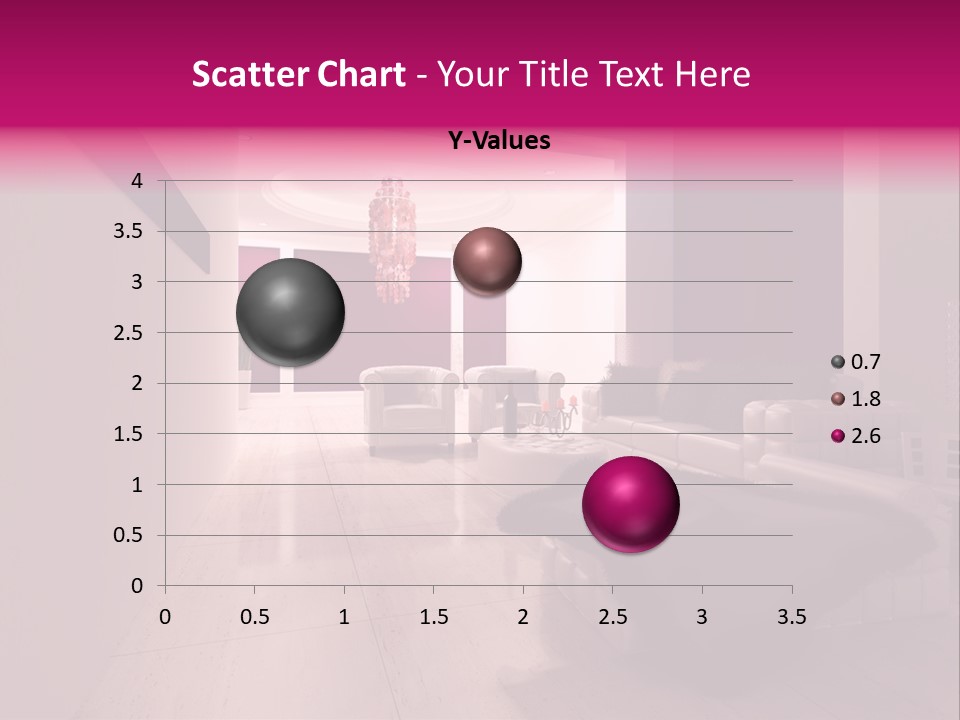 Empty Office Concrete PowerPoint Template