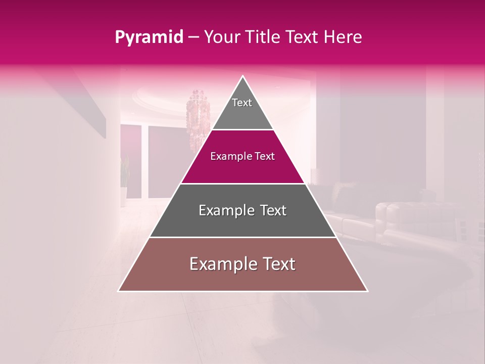 Empty Office Concrete PowerPoint Template