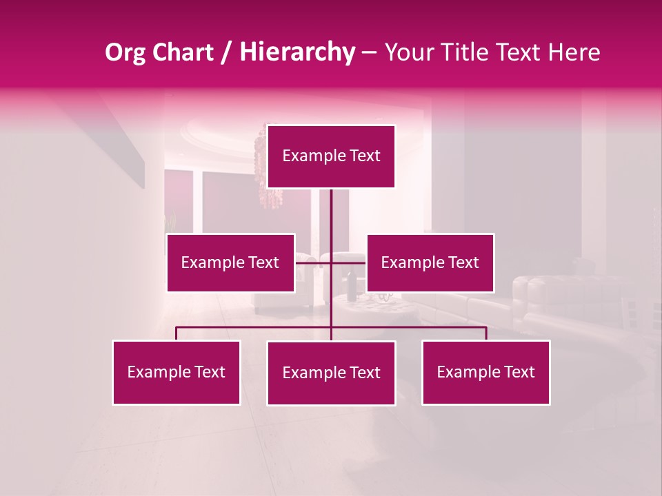 Empty Office Concrete PowerPoint Template