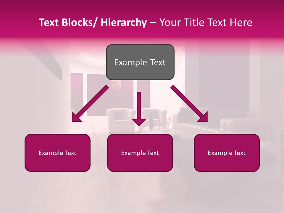 Empty Office Concrete PowerPoint Template