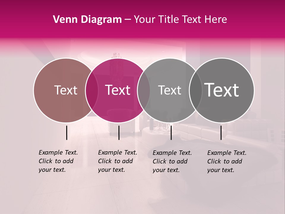 Empty Office Concrete PowerPoint Template