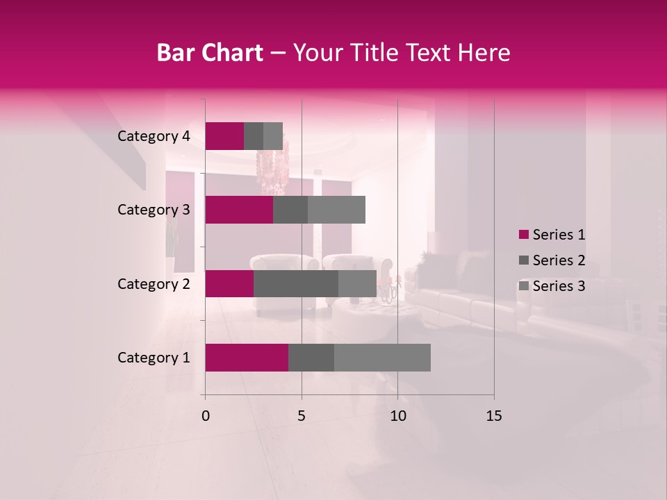 Empty Office Concrete PowerPoint Template