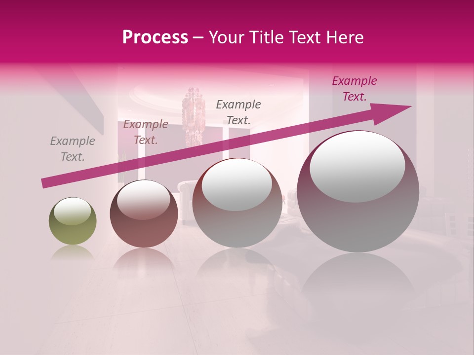 Empty Office Concrete PowerPoint Template