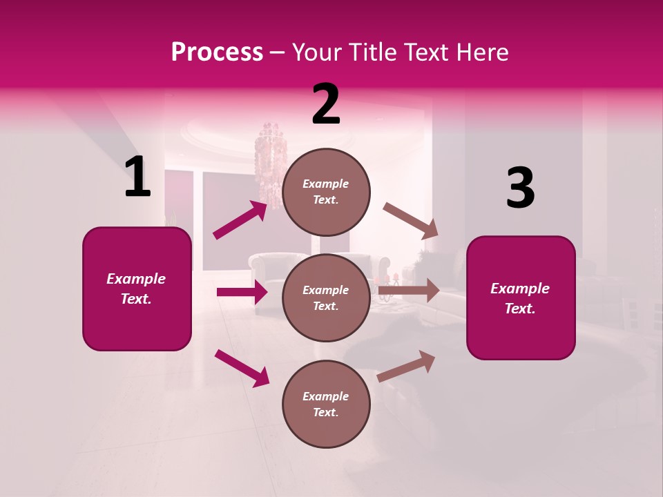 Empty Office Concrete PowerPoint Template