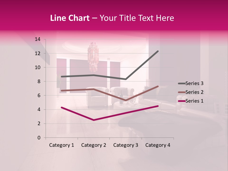 Empty Office Concrete PowerPoint Template
