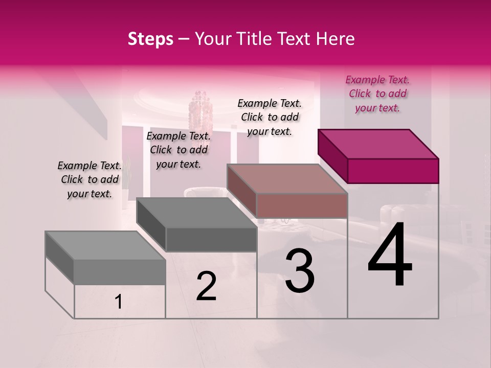 Empty Office Concrete PowerPoint Template