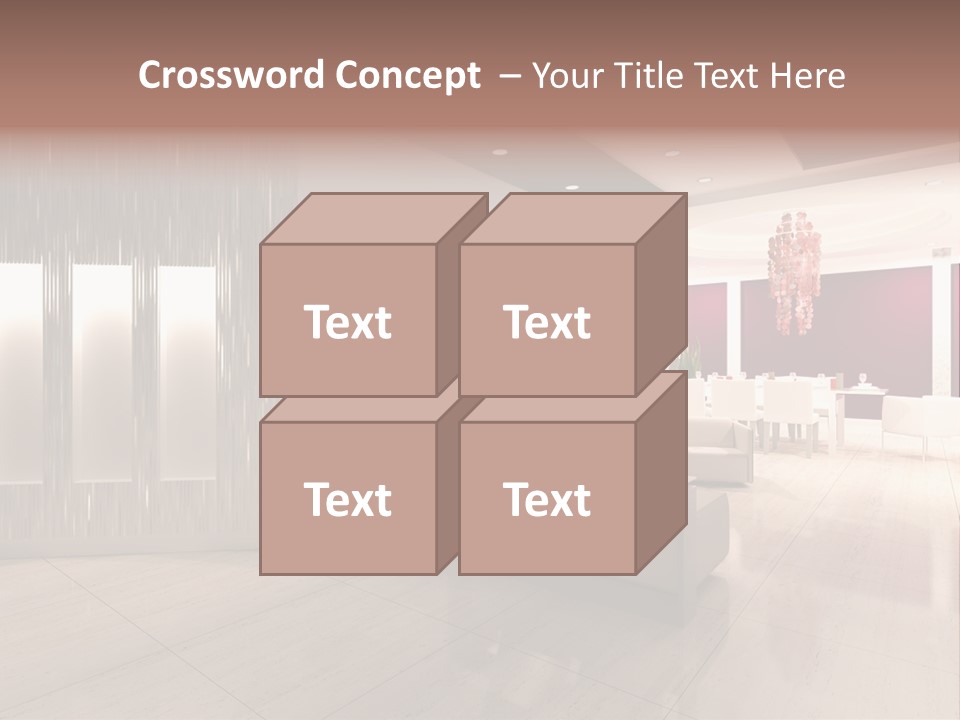 Empty Space Building PowerPoint Template