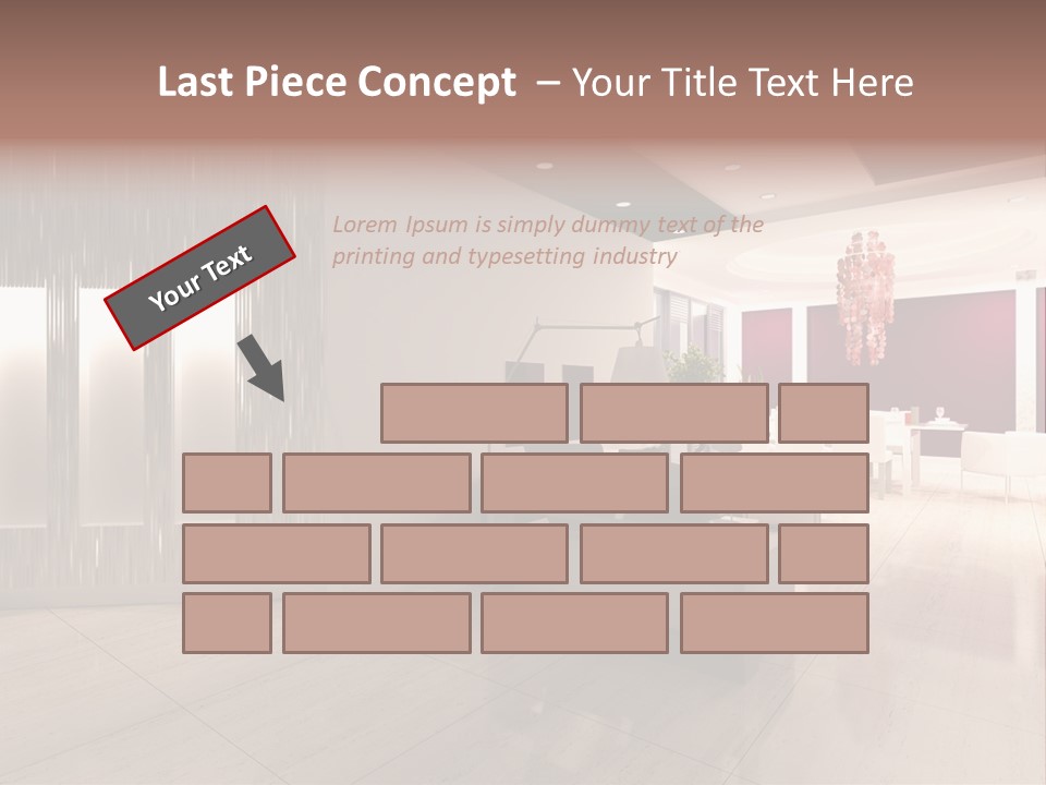 Empty Space Building PowerPoint Template