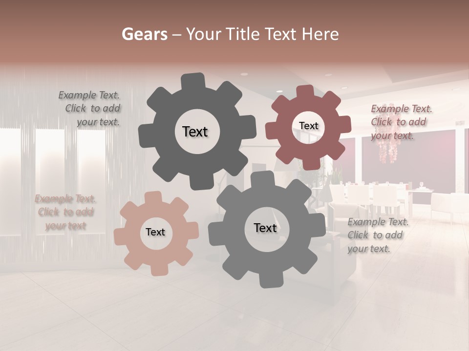 Empty Space Building PowerPoint Template