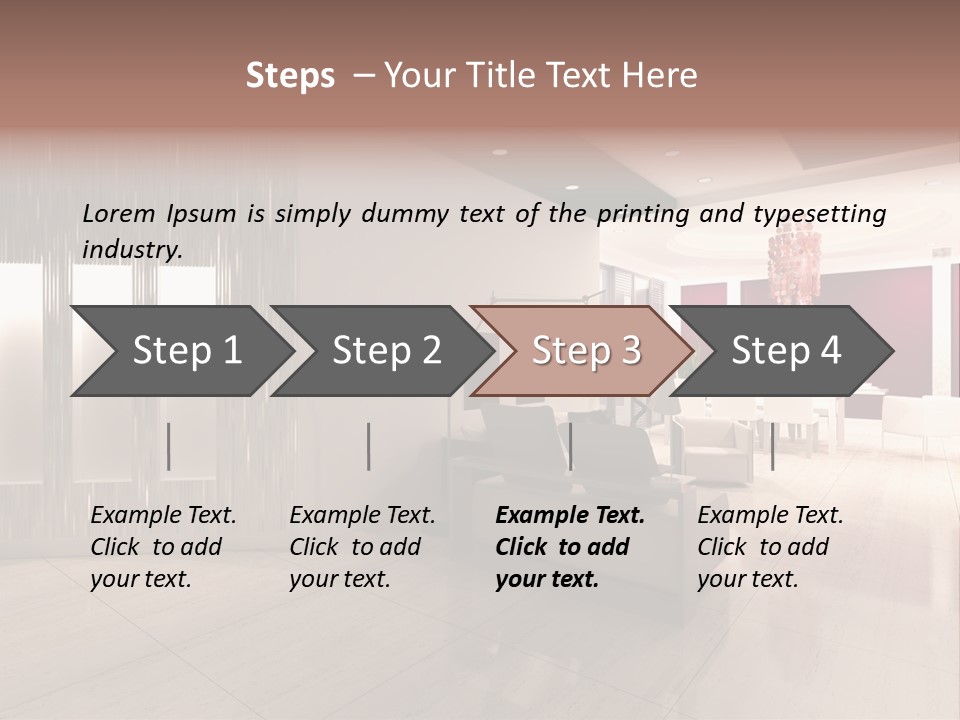 Empty Space Building PowerPoint Template