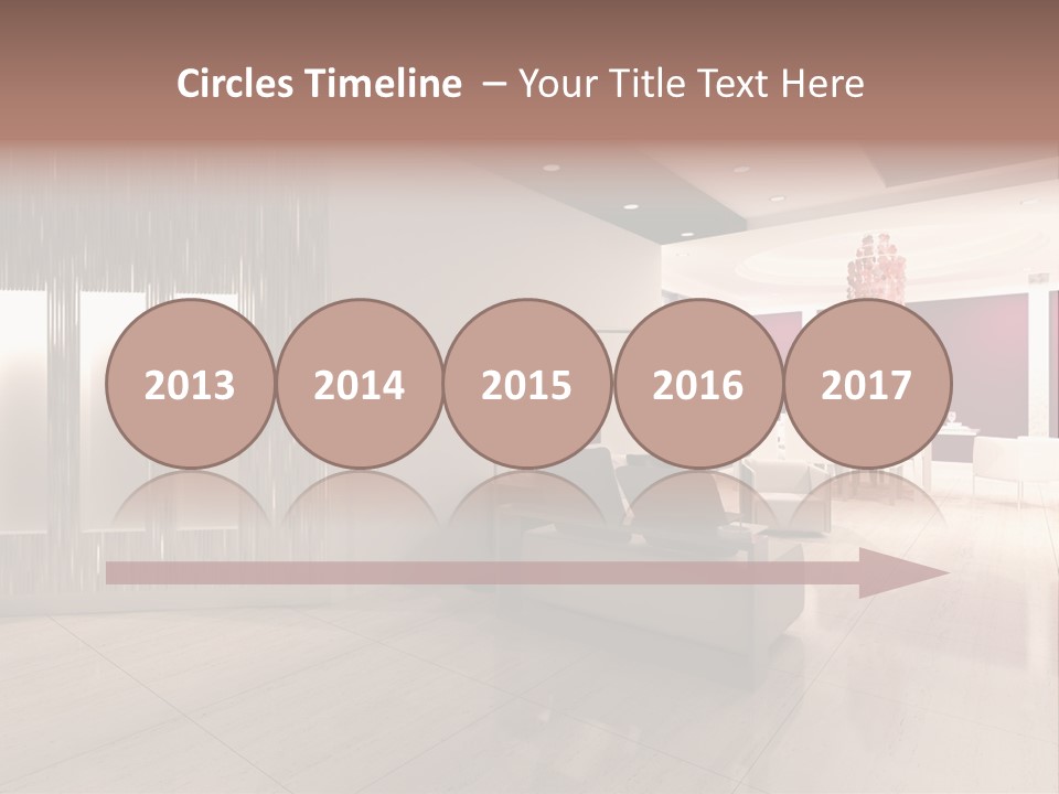 Empty Space Building PowerPoint Template