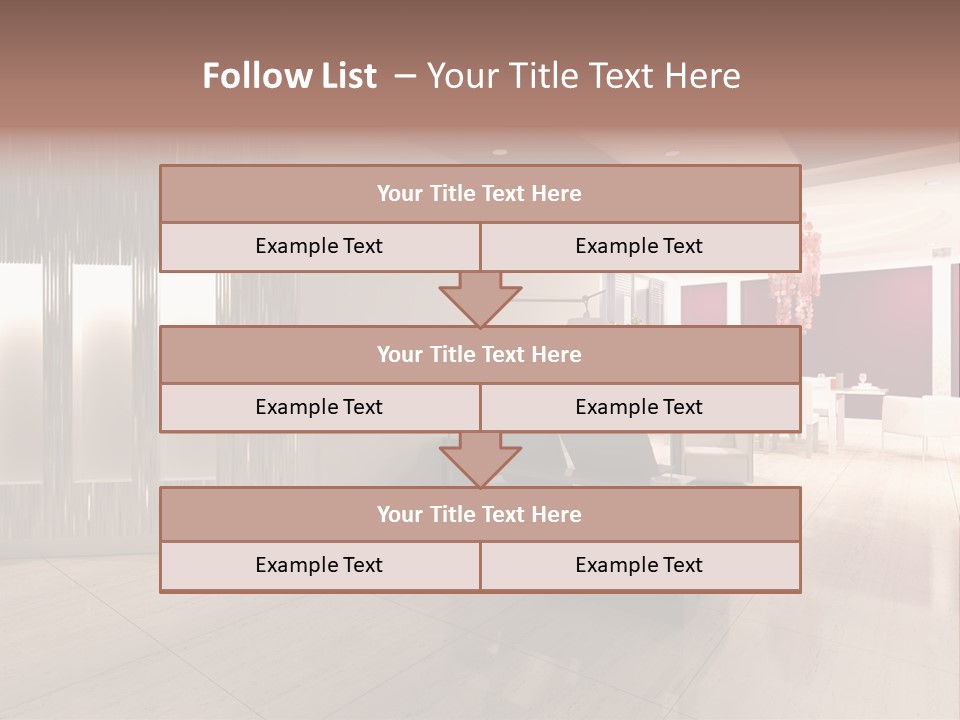 Empty Space Building PowerPoint Template