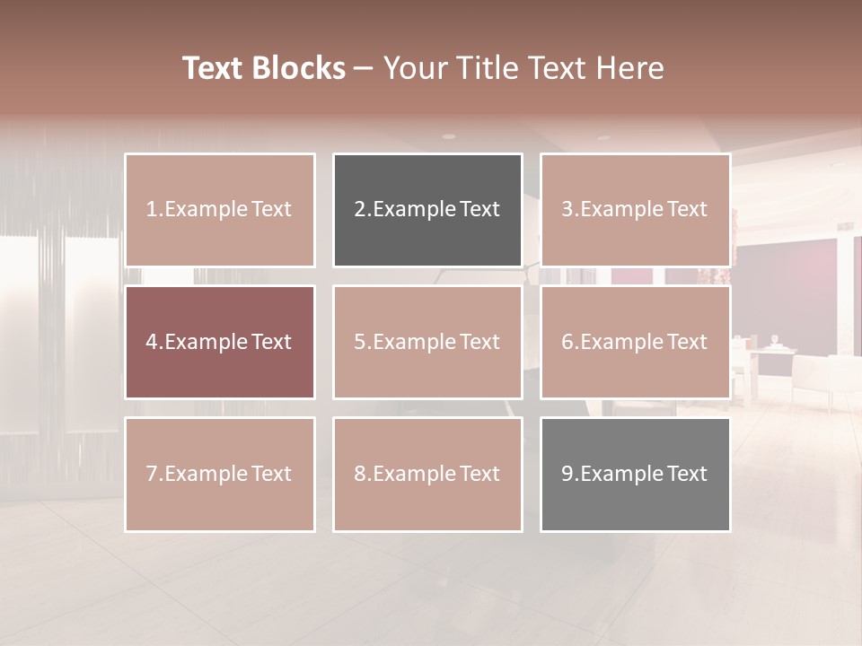 Empty Space Building PowerPoint Template
