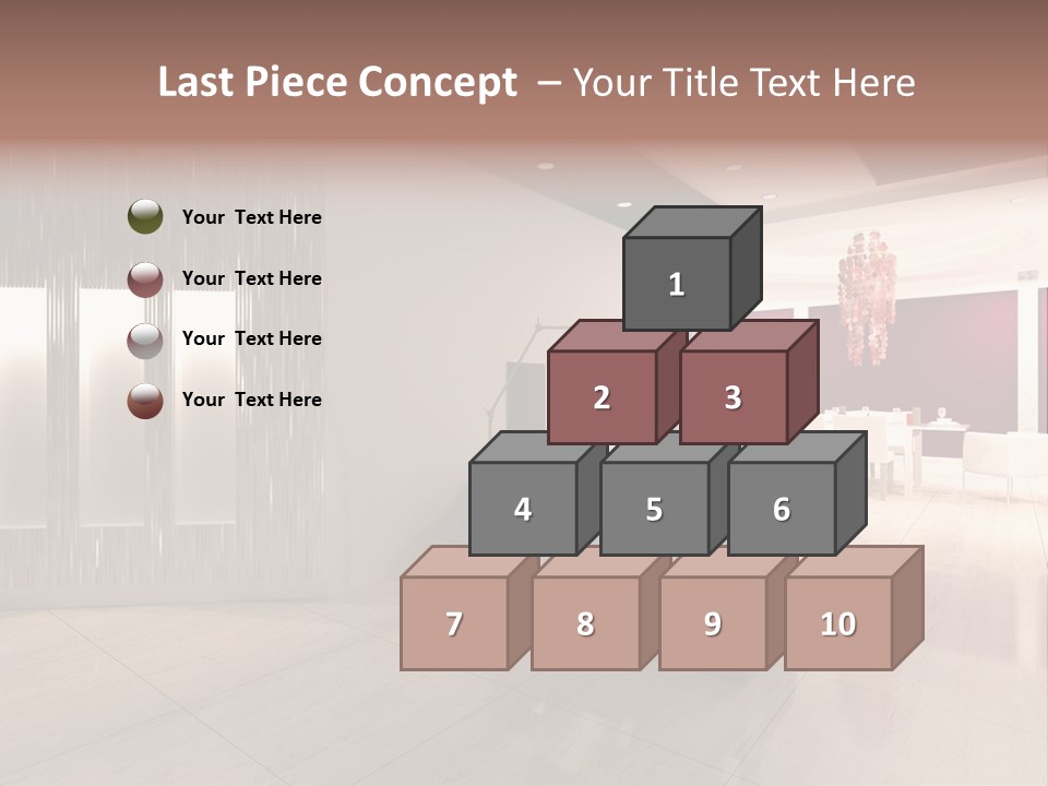 Empty Space Building PowerPoint Template