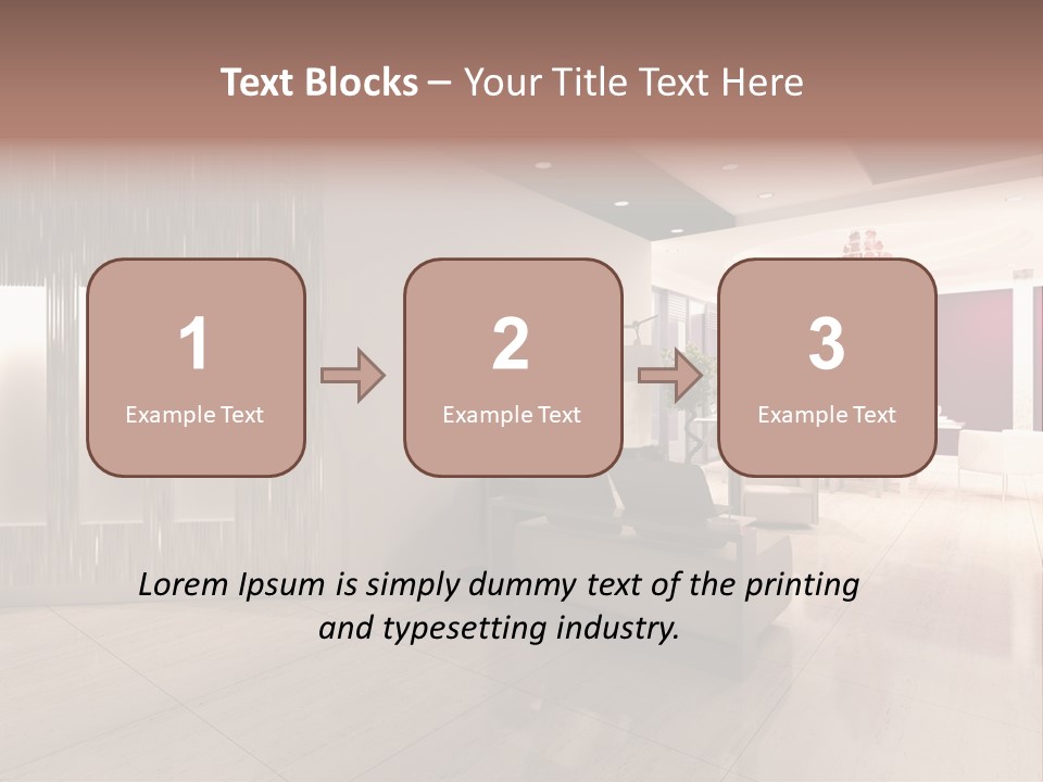 Empty Space Building PowerPoint Template