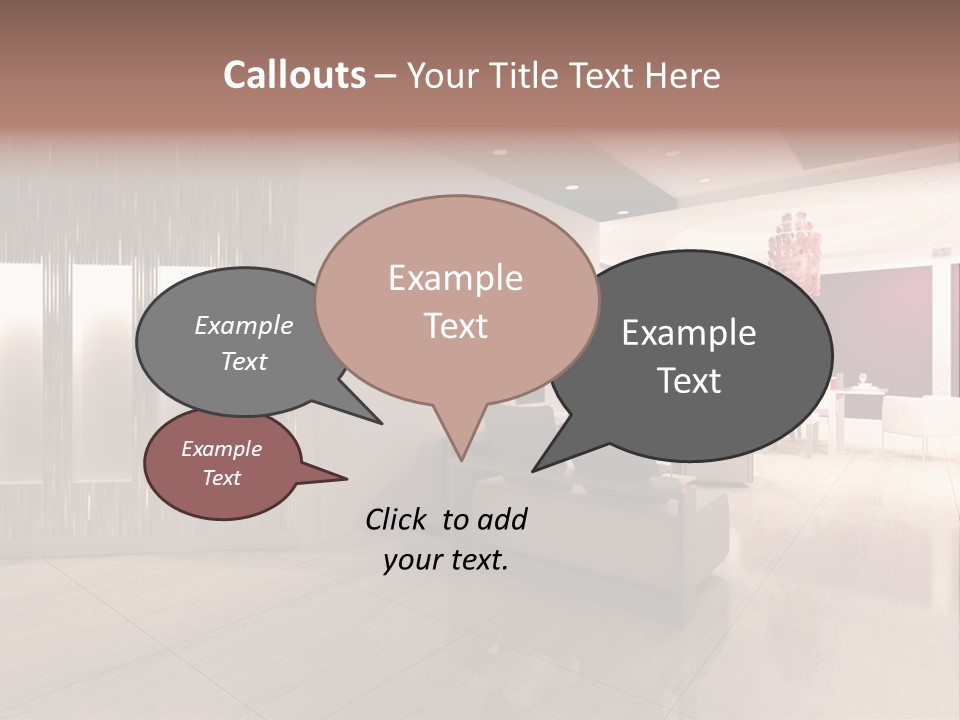 Empty Space Building PowerPoint Template