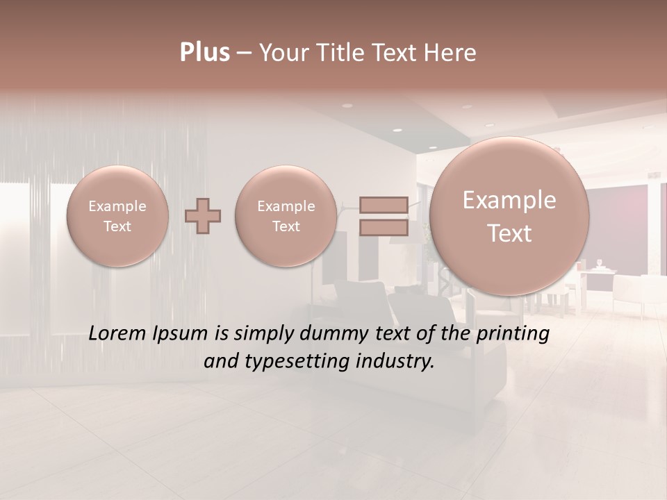 Empty Space Building PowerPoint Template