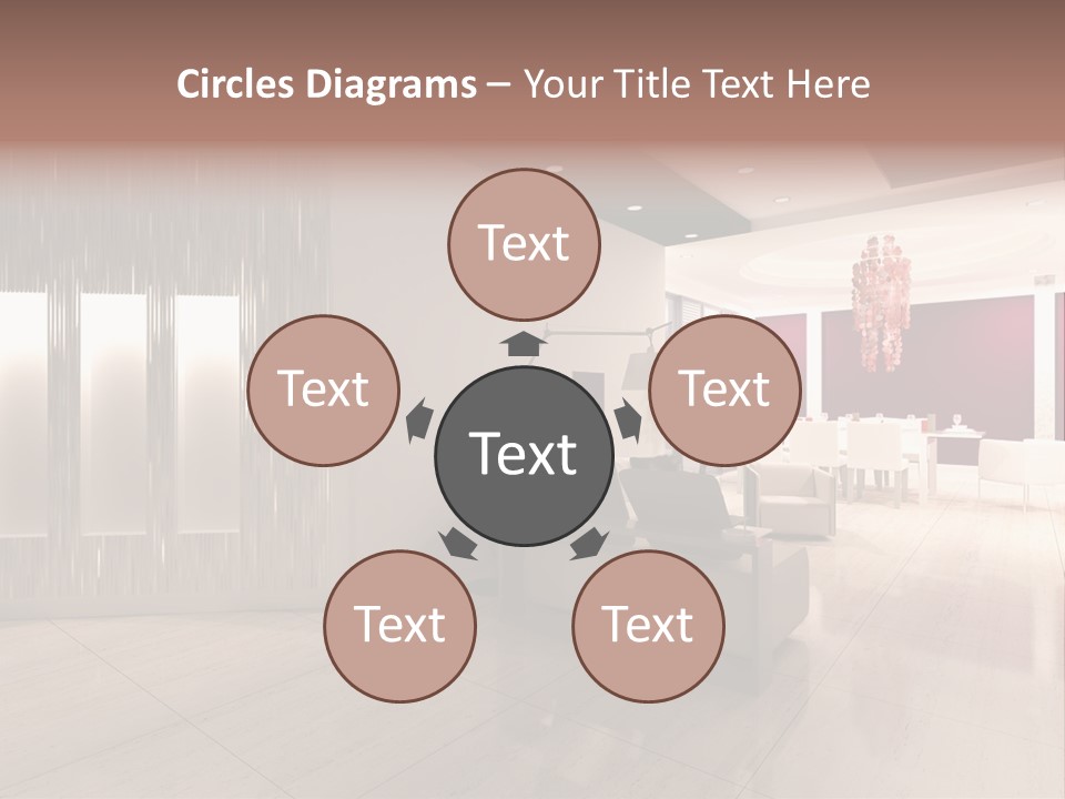 Empty Space Building PowerPoint Template