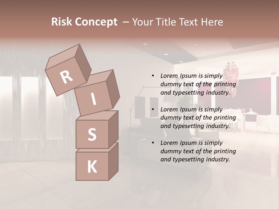 Empty Space Building PowerPoint Template