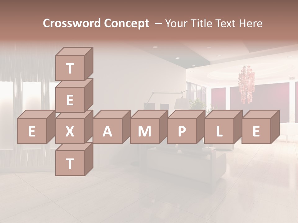Empty Space Building PowerPoint Template