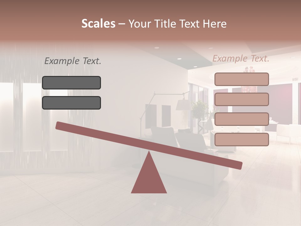 Empty Space Building PowerPoint Template