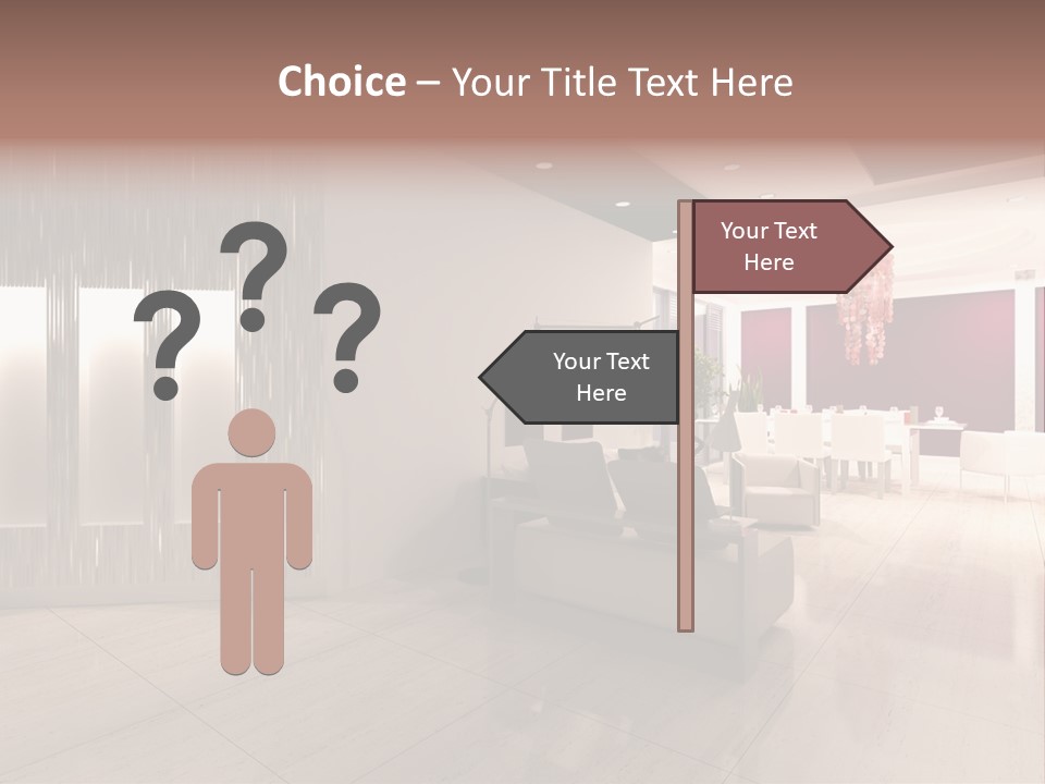 Empty Space Building PowerPoint Template