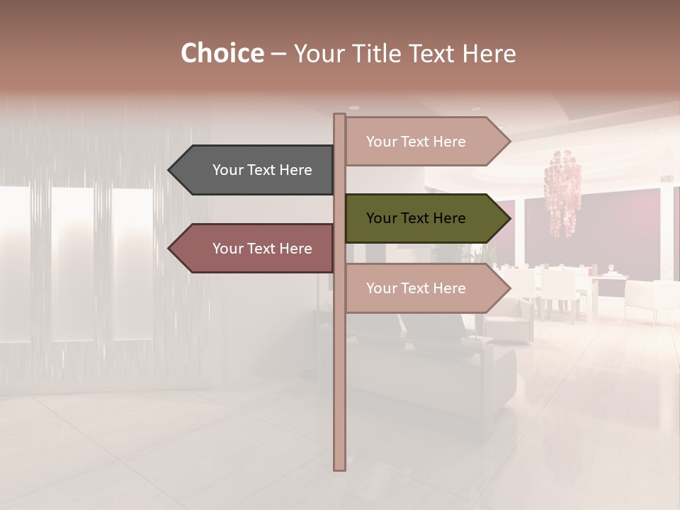 Empty Space Building PowerPoint Template