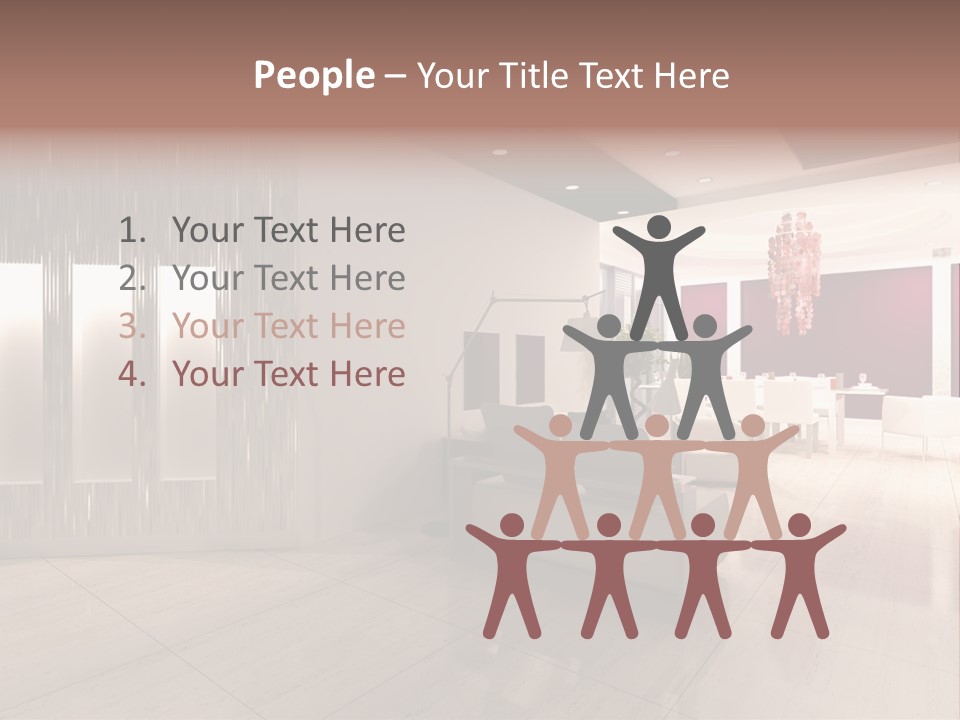 Empty Space Building PowerPoint Template