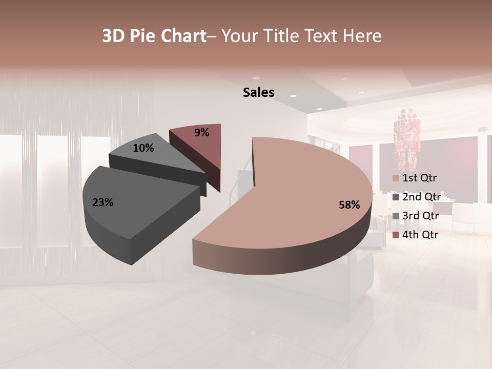 Empty Space Building PowerPoint Template